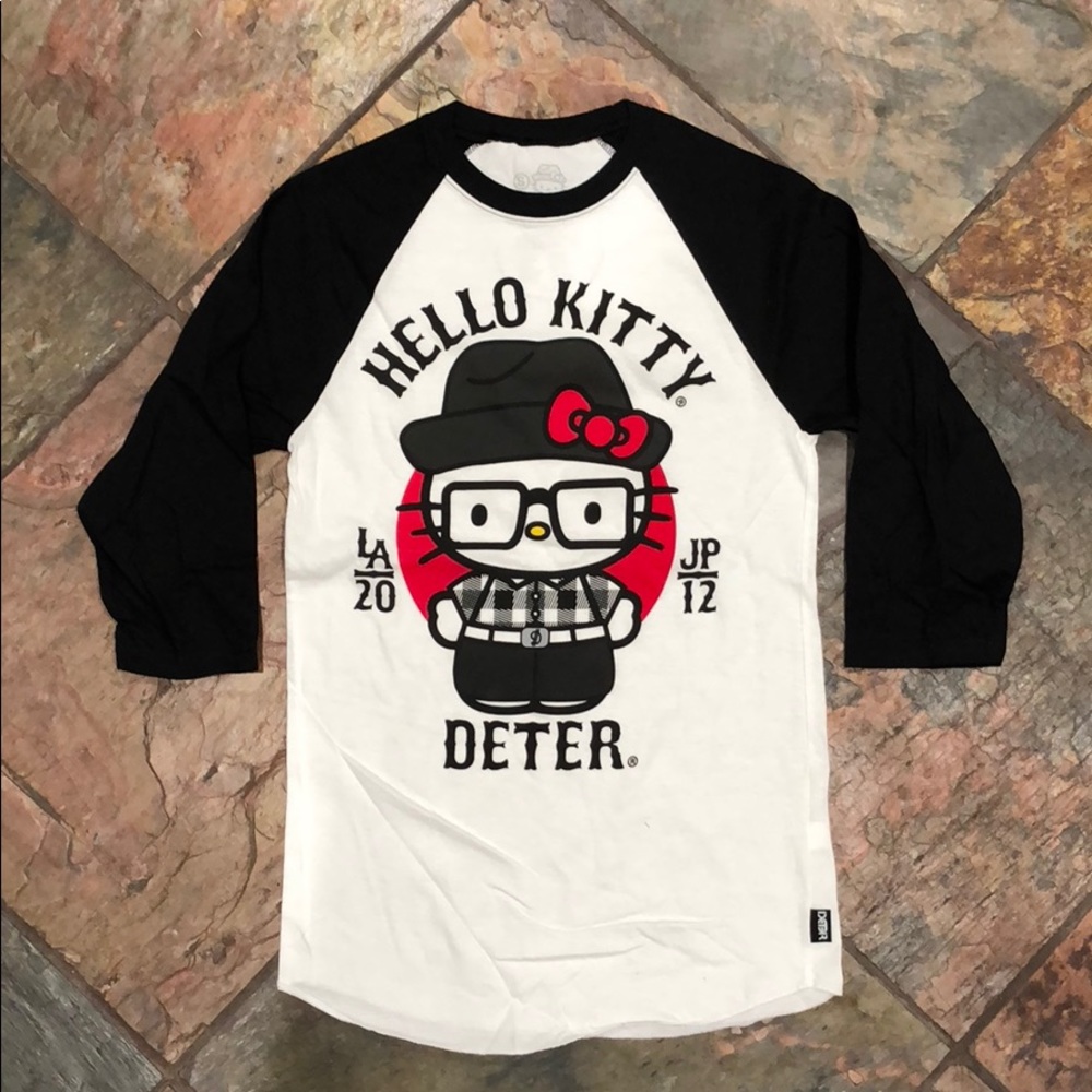 Hello Kitty Raglan Tee Shirt
